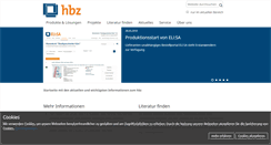 Desktop Screenshot of hbz-nrw.de
